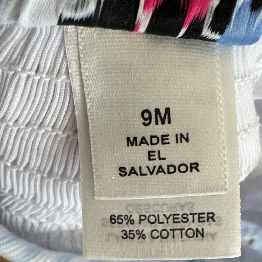 Ruth And Ralph Blue Stripe Floral Smocked Helen Dress - Picture 11 of 16